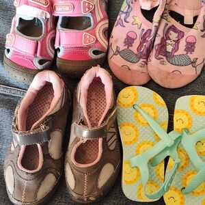 Kamik Pink Kids Sandals - Comfortable Everyday Shoes